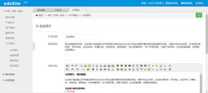 企业品牌网站建设